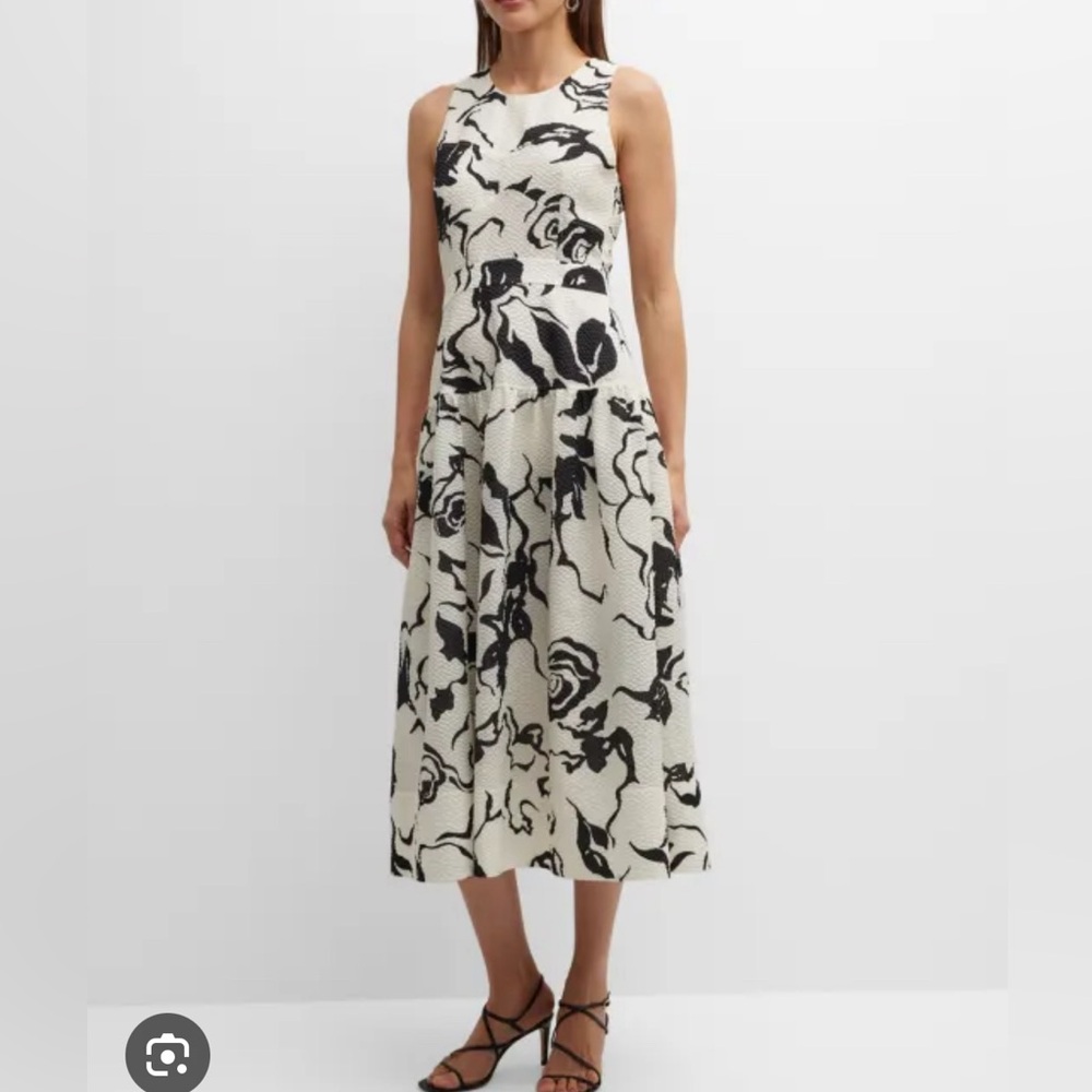 Tanya Taylor Open Back Dress